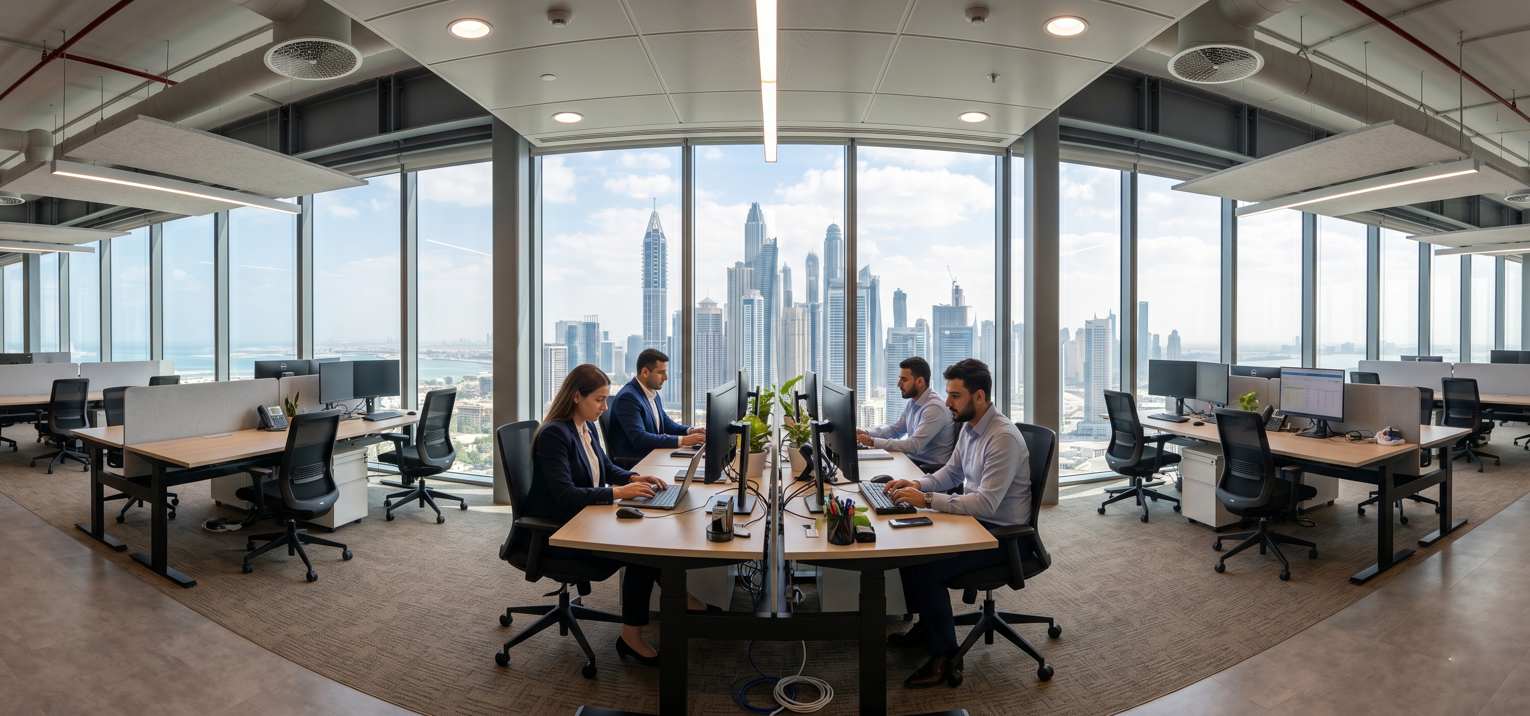 Professional Dubai business office