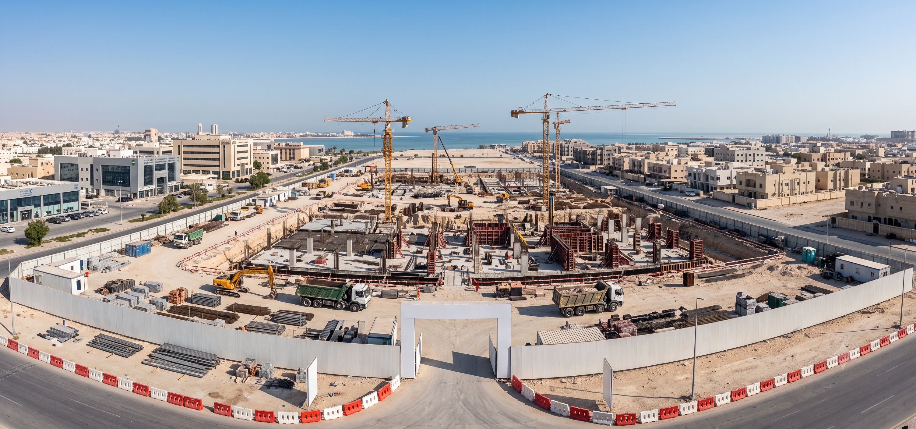 Progress on Miraf District Development in Khobar by Refad