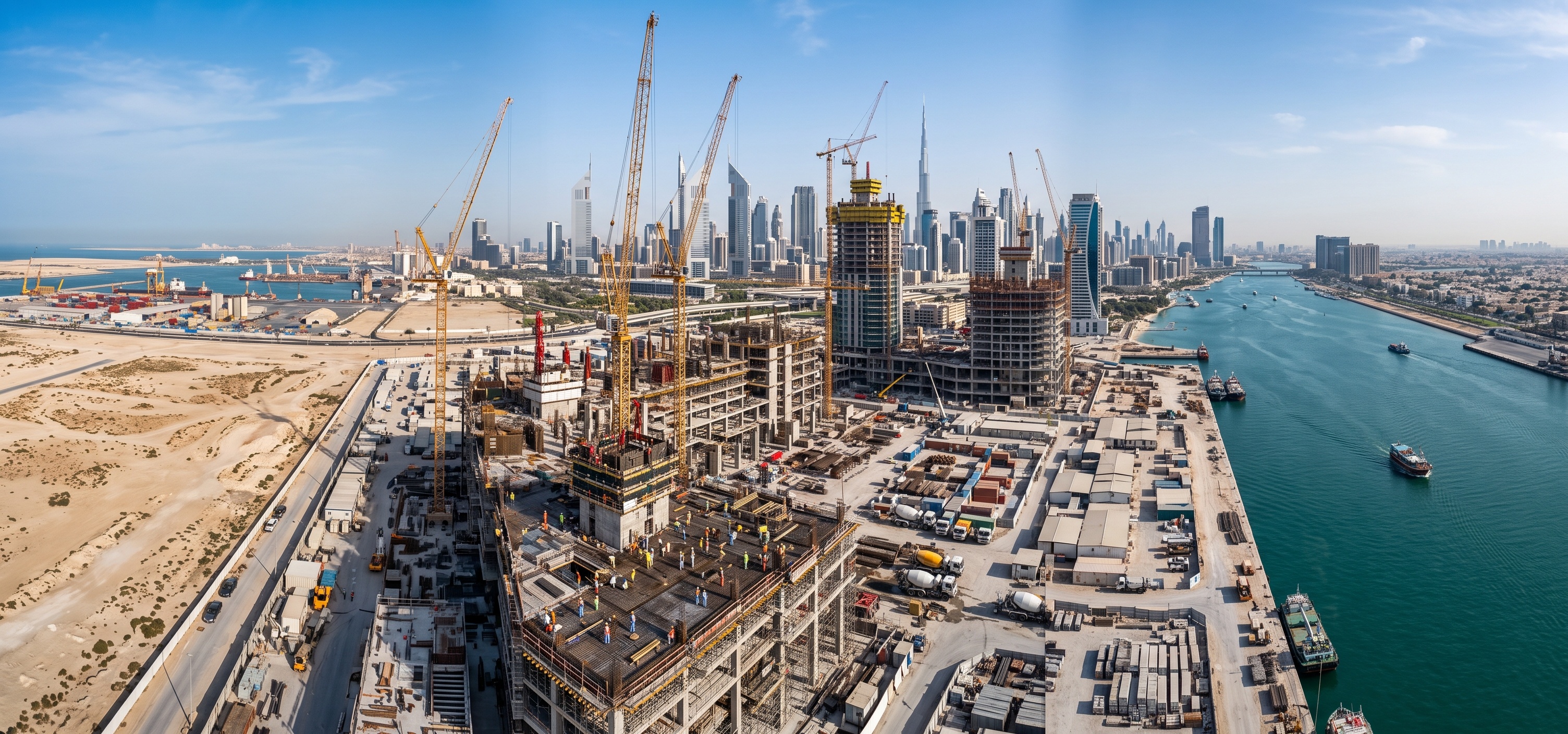 Gulf Construction Sector Thrives Amidst Regional Challenges