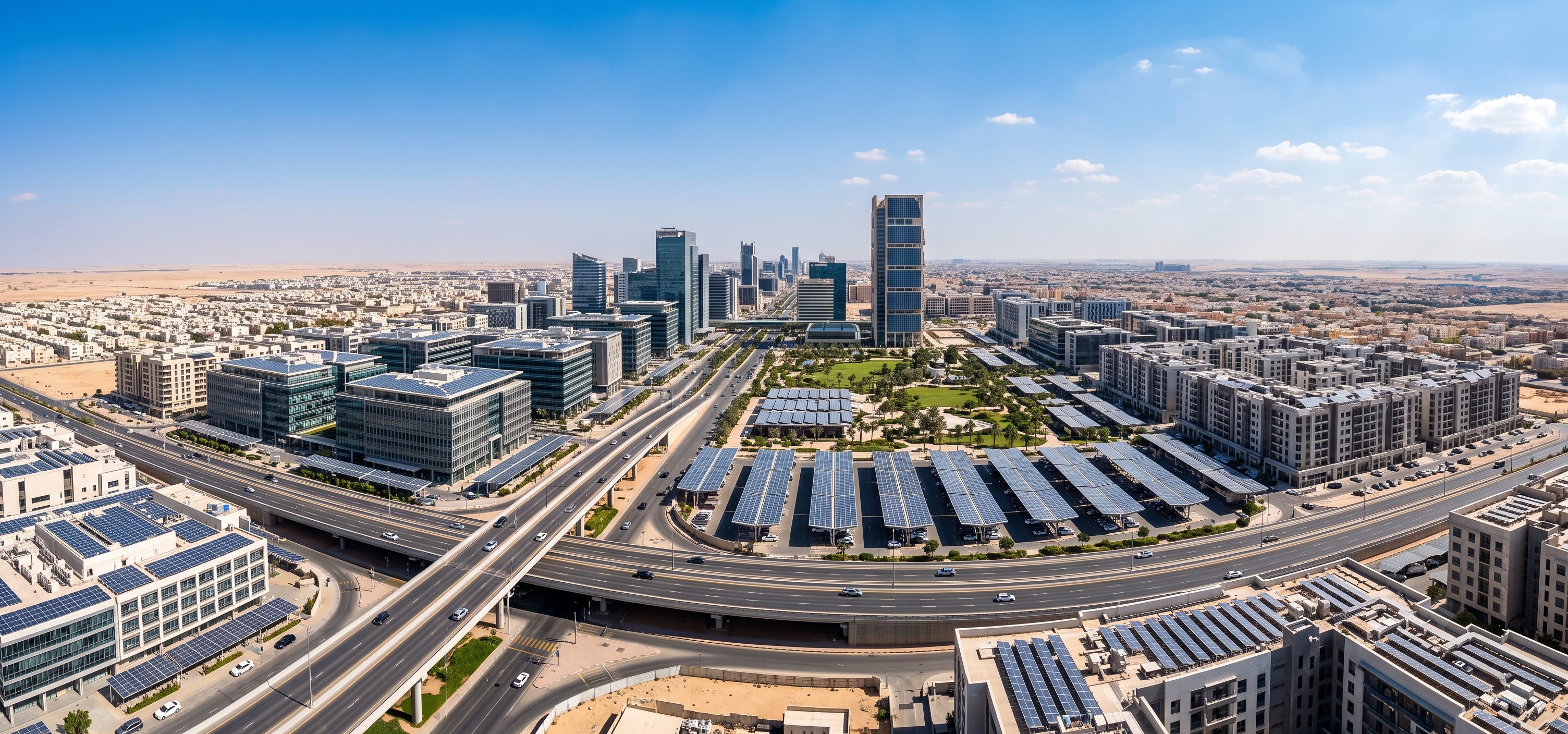 Saudi Arabia's Future Cities: Integrating Solar Power Solutions