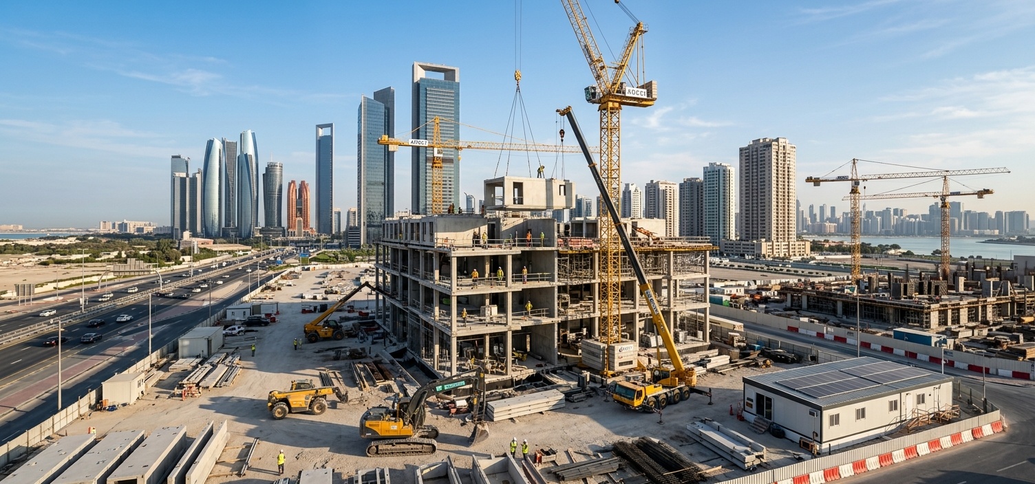 Abu Dhabi’s construction sector moves beyond scale as integrated systems redefine growth, market maturity