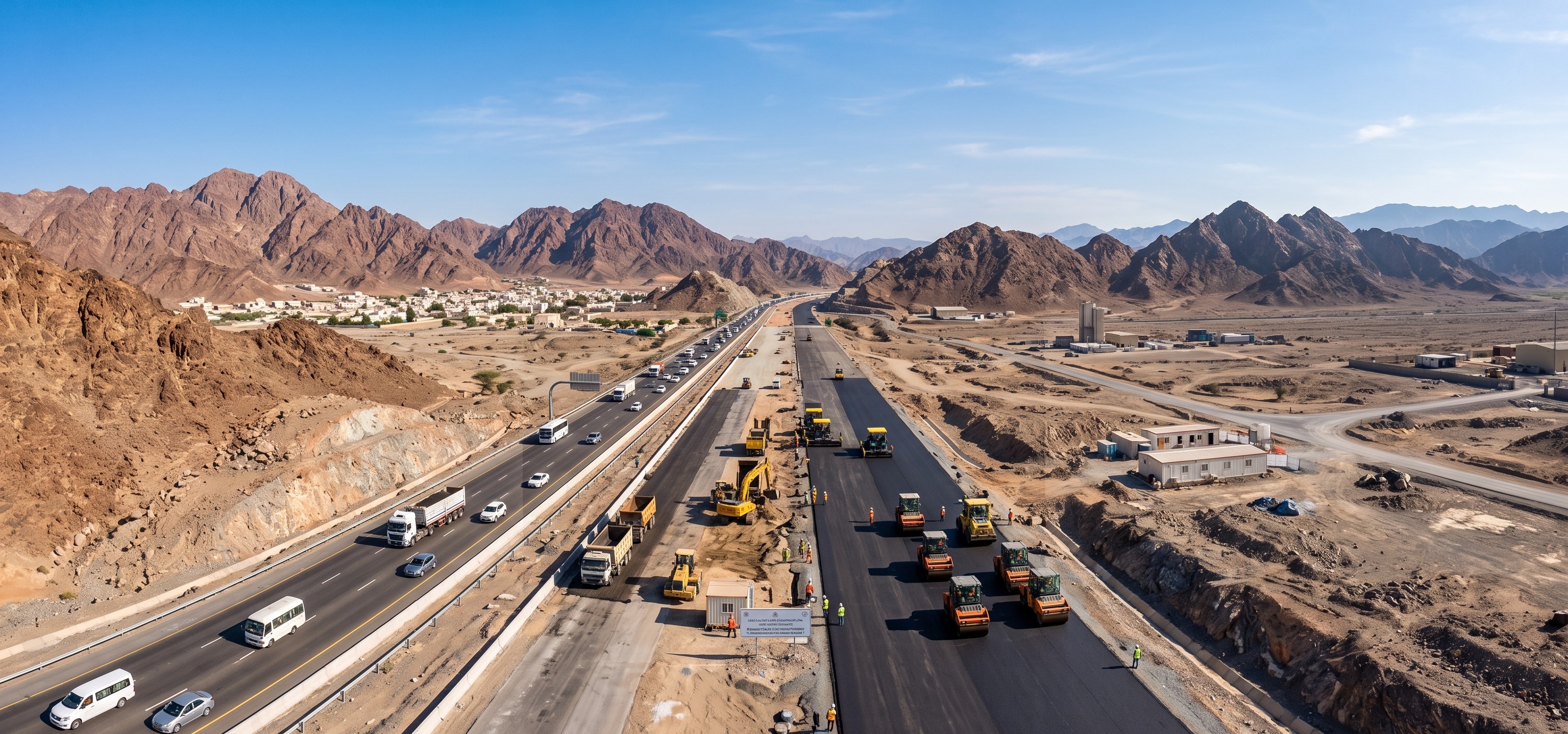 Progress on Key Oman Highway Dualisation Project Reaches 82%